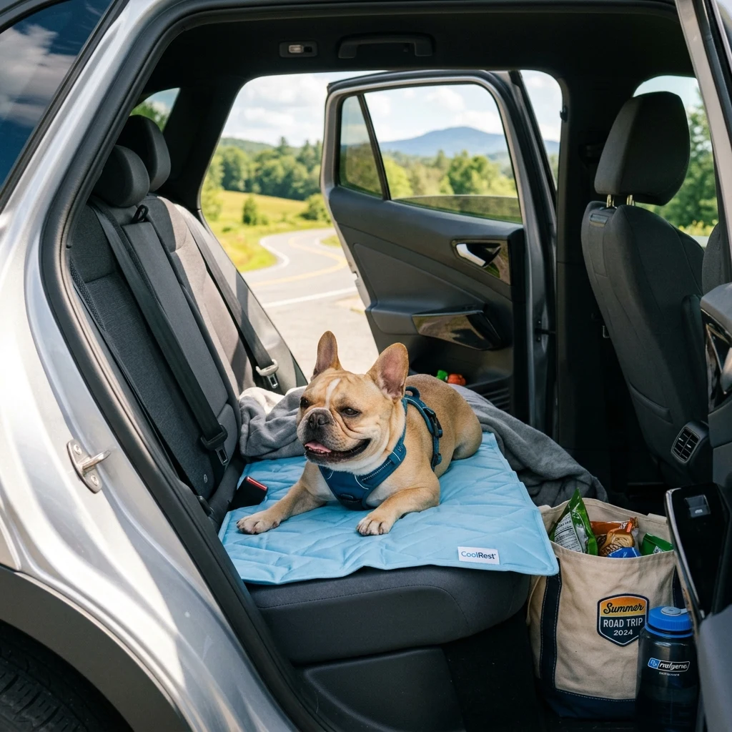 Thumbnail car travel cooling mat